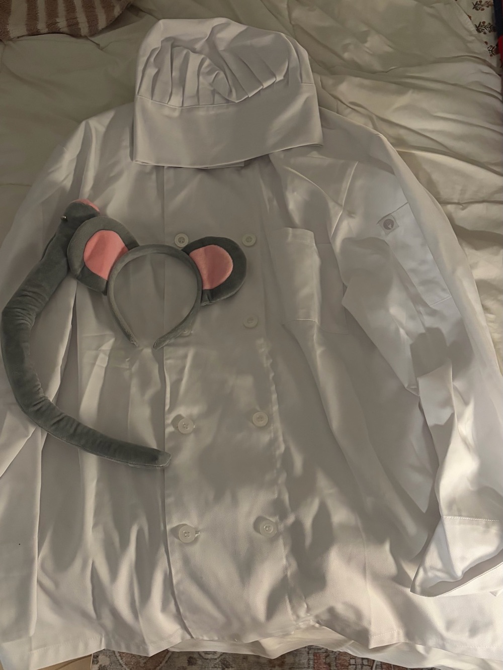 Men’s Chef Coat (Ratatouille Costume)